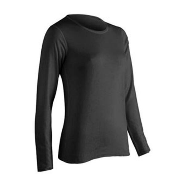 Coldpruf Performance Womens Long Sleeve Top- Black - Small 560210